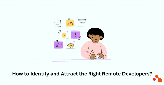 How to Identify and Attract the Right Remote Developers? cover picture