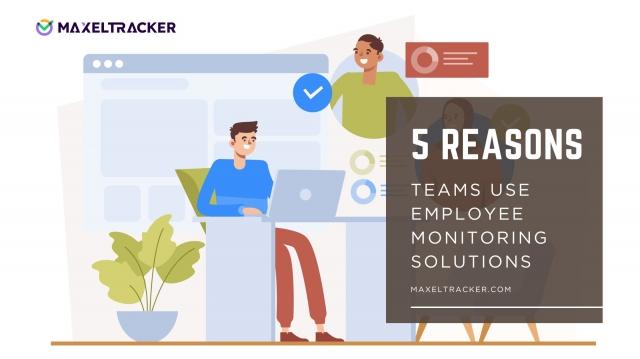 5 Reasons Teams Use Employee Monitoring Solutions cover picture