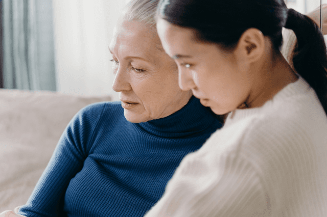 Seven Ways to Relieve Anxiety in Senior Adults cover picture