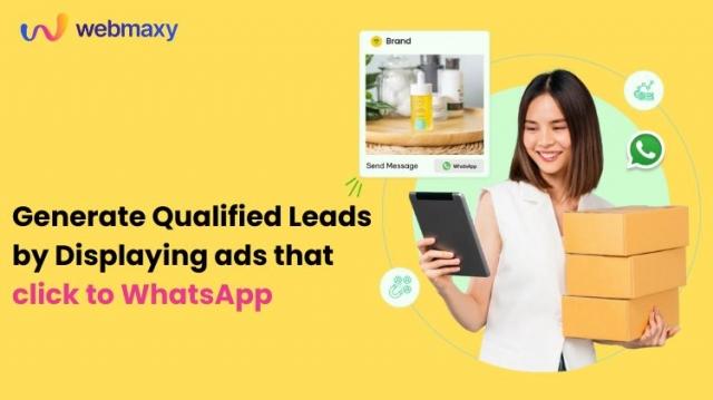 Create Qualified Leads by Displaying ads that click to WhatsApp cover picture