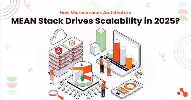How Microservices Architecture MEAN Stack Drives Scalability in 2025? cover picture