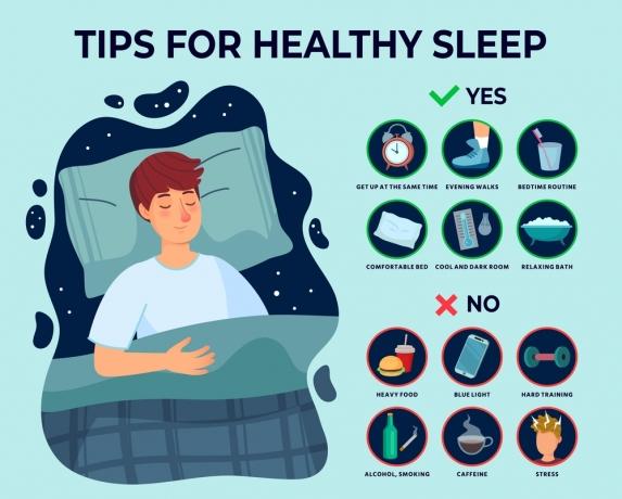 The Ultimate Guide to Getting a Good Night's Sleep cover picture