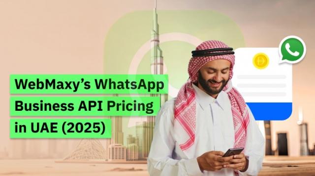 WebMaxy’s WhatsApp Business API Pricing in UAE (2025) cover picture