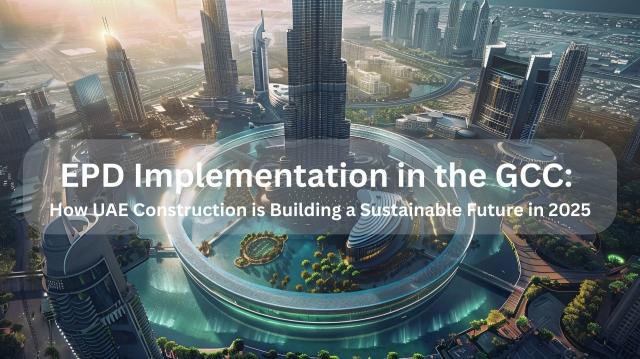 EPD in UAE Construction: Complete Implementation Guide for GCC Markets in 2025 cover picture