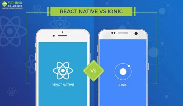 Ionic Vs. React Native – Which Framework Is Better for Cross-Platform Mobile App Development? cover picture