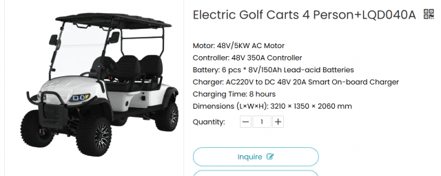 Driving the Future of Golf and Mobility: A Complete Guide to Electric Golf Carts cover picture