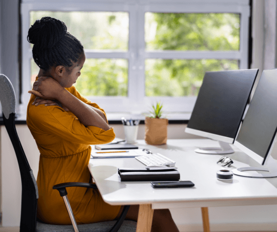 Top 5 Desk Stretches That Relieve Neck and Shoulder Pain cover picture