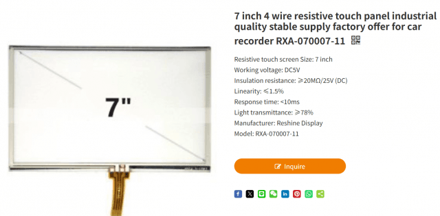 Custom Resistive Touch Screen: The Ultimate Guide for Modern Device Designers cover picture
