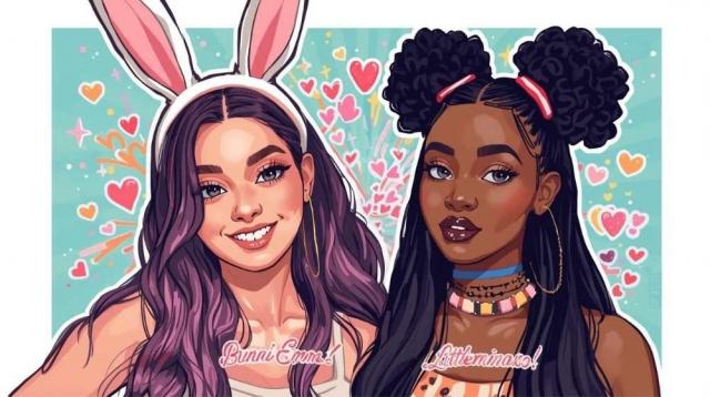 Bunni Emmie and Littleminaxo: Popularity on Social Media cover picture