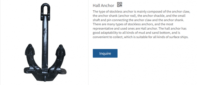 Hall Anchor: The Workhorse Stockless Anchor That Keeps Ships Safe — Design, Types, and Why It Still Matters cover picture