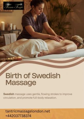 The Birth of Swedish Massage: A Gentle Pathway to Relaxation and Holistic Wellness in London cover picture