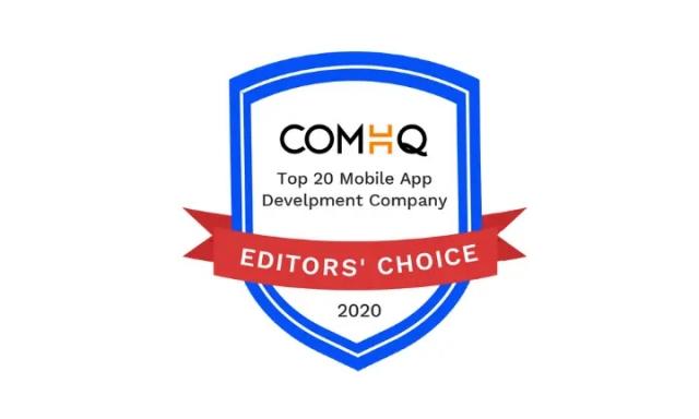 Sphinx Solutions Sets New Benchmarks, Bags ComHQ Award for Top App Development Company 2020 cover picture