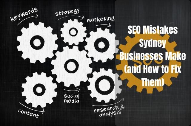 SEO Mistakes Sydney Businesses Make (and How to Fix Them) cover picture