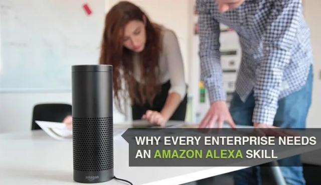 Why Every Enterprise Needs an Amazon Alexa Skill? cover picture
