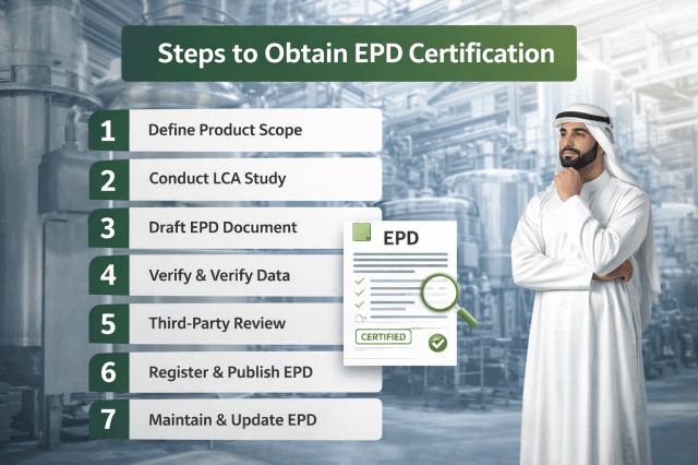 The Manufacturer's Checklist: 7 Steps to Getting Your First EPD in the GCC cover picture