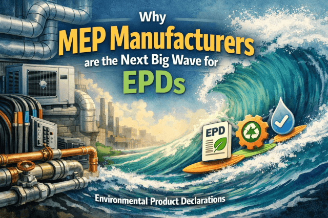 Why MEP Manufacturers are the Next Big Wave for EPDs cover picture