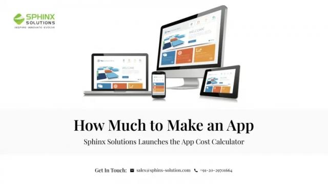 Sphinx Solutions is Happy to Announce The Launch of Its App Cost Calculator cover picture