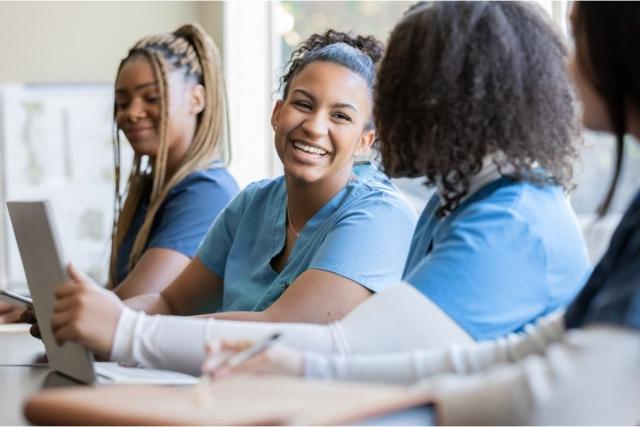How can newly qualified nurses support one another through their first year of practice? cover picture