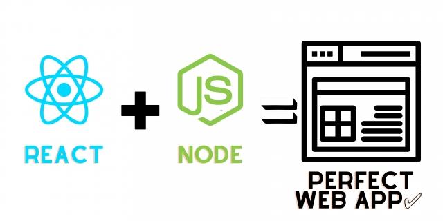 Why Choose React With Node JS to Build Web Applications cover picture