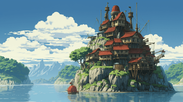 The Art of Studio Ghibli: A Visual Journey Through Their Films cover picture
