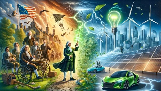 Electricity: From Discovery to Green Revolution - Transforming Our World cover picture