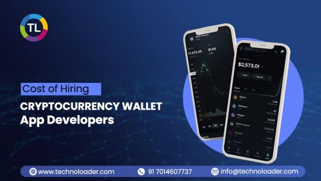Cost of Hiring Cryptocurrency Wallet App Developers cover picture
