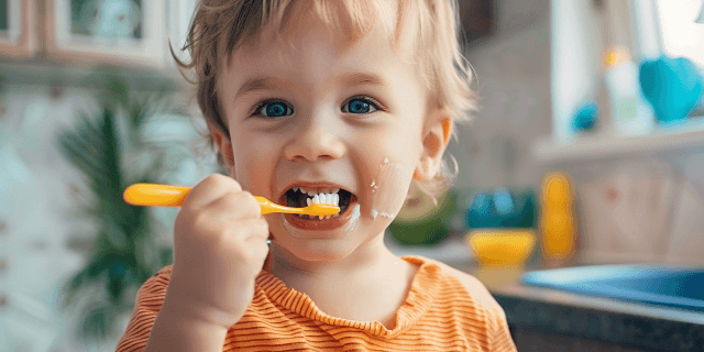 A Parent's Guide to Helping Kids Have Healthy Dental Habits cover picture