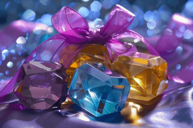 Silky Gem- Candy Gifts For Crystal Lovers: Sweets That Sparkle cover picture