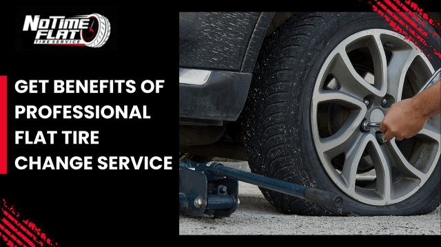 Get Benefits of Professional Flat Tire Change Service cover picture
