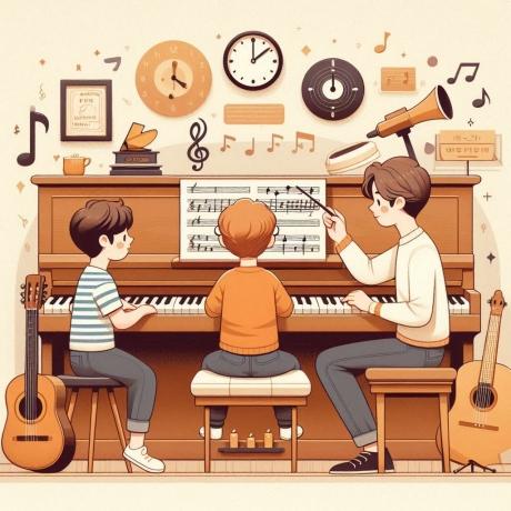 The Benefits of Piano Lessons on Children's Health cover picture