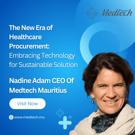 The New Era of Healthcare Procurement: Embracing Technology for Sustainable Solution - Nadine Adam Medtech cover picture