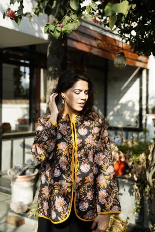 Buy Black Cotton Jacket : A Timeless Piece for Every Wardrobe cover picture