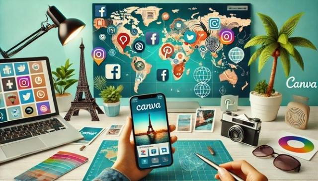 Boost Your Travel Website's Engagement: How Social Media Canva Templates Can Make All the Difference cover picture