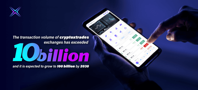 CryptoXTrades Exchange Exceeds $10 Billion in Trading Volume, Expected to Reach $100 Billion by 2030 cover picture
