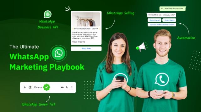 WhatsApp Marketing Playbook: Your Ultimate Guide to Success cover picture