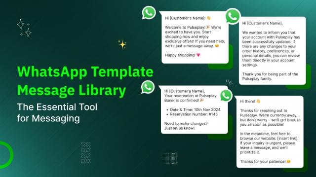 WhatsApp Template Message Library: A Complete Guide to Efficient Customer Communication cover picture