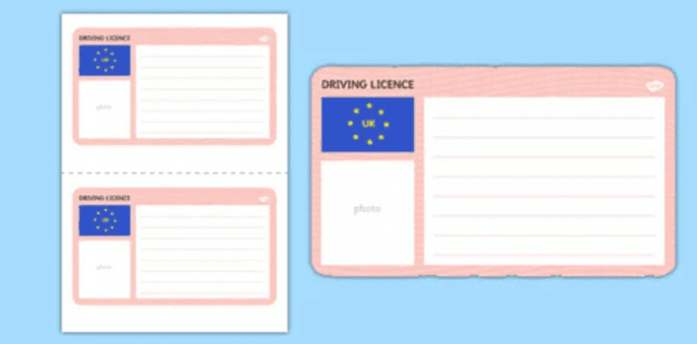 Blank Driver’s License Template - High-Quality, Customizable License Designs cover picture