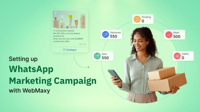 How to Set Up a Successful WhatsApp Marketing Campaign with WebMaxy cover picture