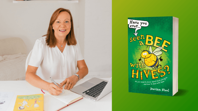 New book ‘Have You Ever Seen a Bee with Hives’ reveals a child’s blueprint to understanding and dealing with allergies cover picture