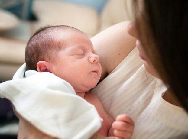 Baby Sleep; don't worry if he doesn't sleep through the night! cover picture