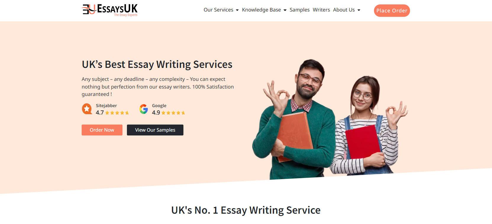 The Best Essay Writing Service in the UK - Expert Writers Essays UK |'s cover picture