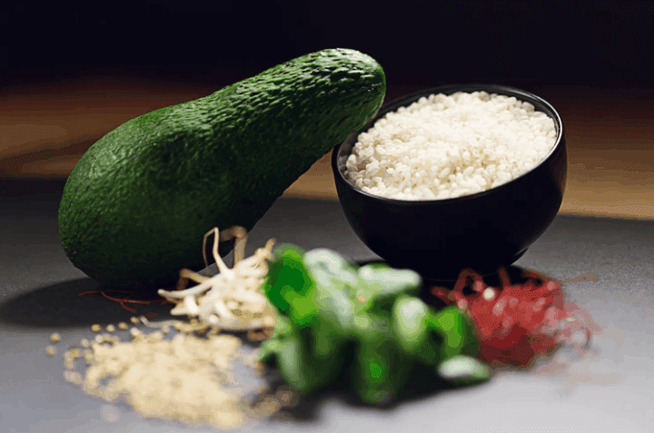 How many carbs in white and brown rice? cover picture