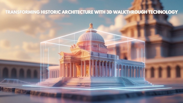 Reimagining history with immersive 3D walkthroughs.