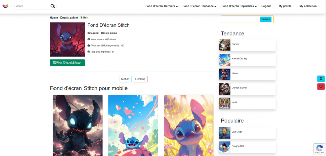 Plongez dans l’Univers de Stitch avec des Fonds d’Écran Uniques