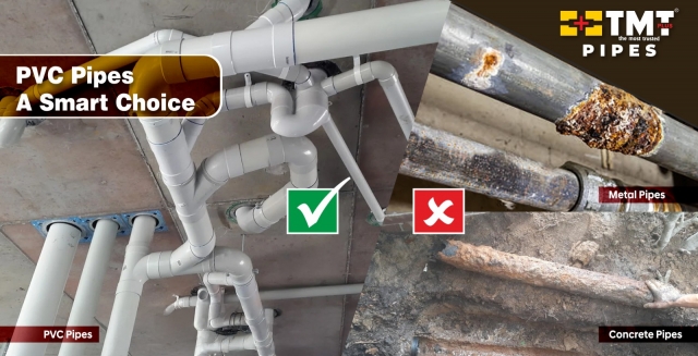 The Cost-Effectiveness of PVC Pipes Over Metal and Concrete Pipes