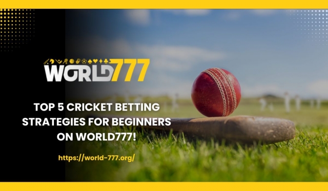 Top 5 Cricket Betting Strategies for Beginners on World777
