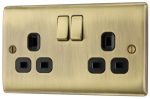 BG Nexus Metal Antique Brass: A Timeless and Elegant Electrical Fitting