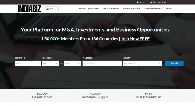 IndiaBizForSale: Where Business Investors and Opportunities Meet
