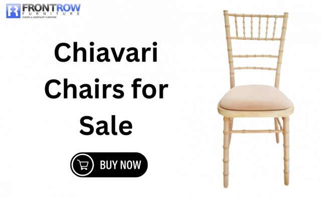 Chiavari Chairs for Sale – The Perfect Seating Solution for Events in the UK