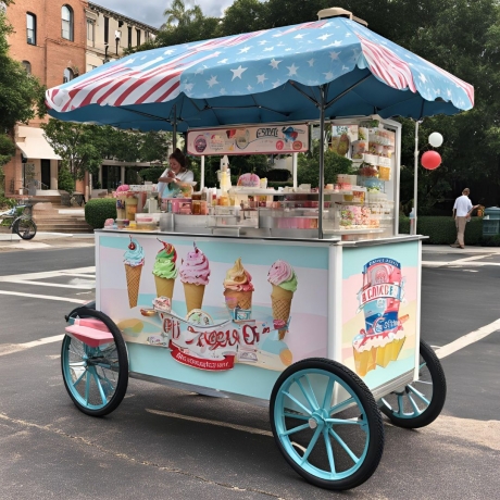 Ice Cream Carts & Trailers – Bring the Sweetest Business to Your Door